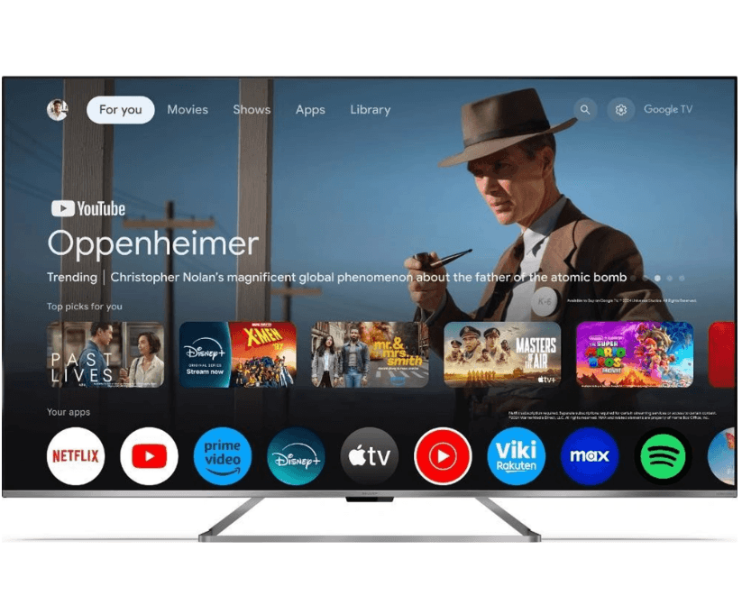 4K QLED Google TV, 191cm, Sharp