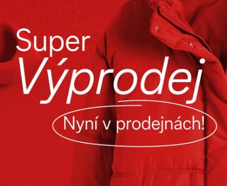 Sleva 50% na již zlevněné zboží