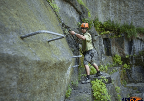 Via ferrata - základy lezení s instruktorem