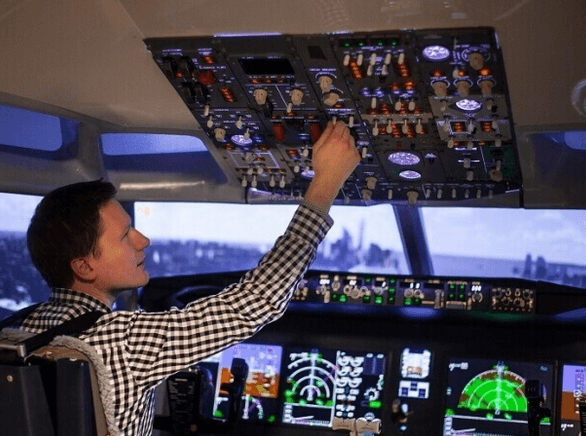 Let na simulátoru v Boeingu 737 MAX