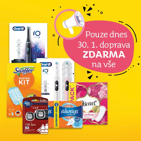 Teta drogerie - doprava zdarma na vše