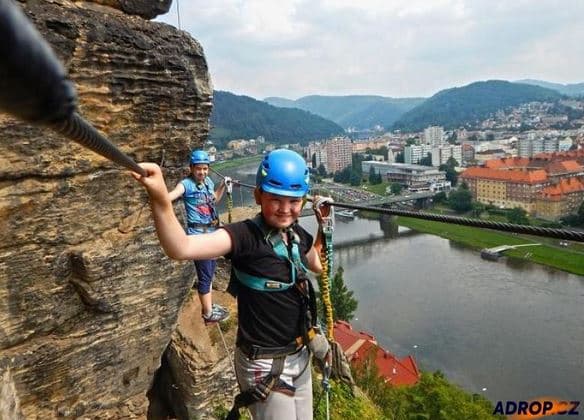 Dva dny via ferraty a glampingové ubytování