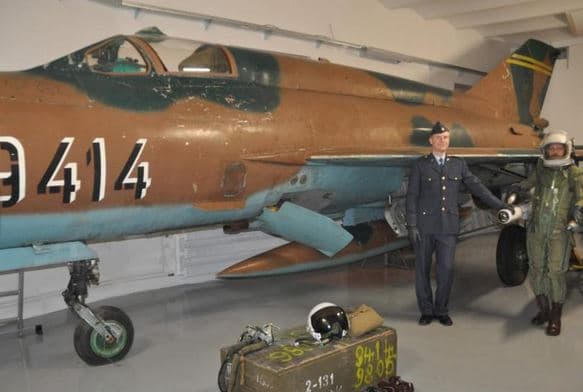 Letecký simulátor stíhačky MiG-21