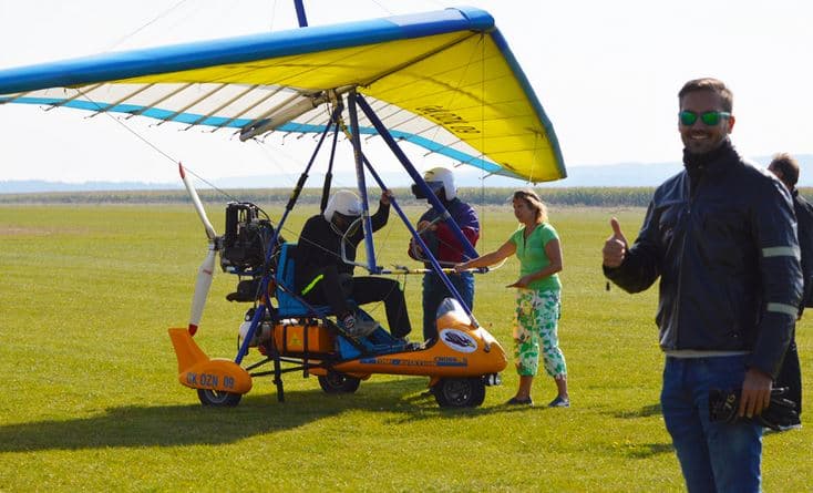 Pilotem motorového rogala