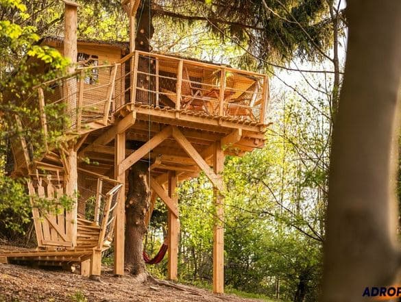 Ubytování v treehousu s výhledem na Ještěd