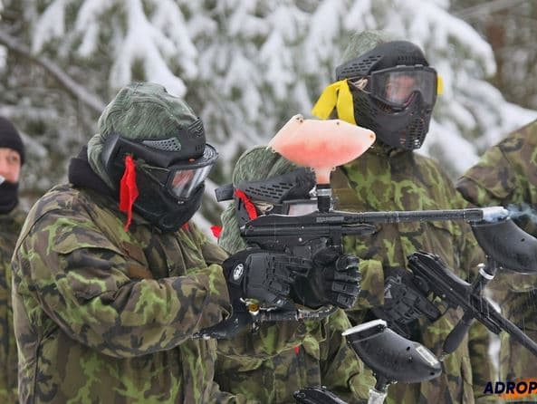 Zážitkový army paintball