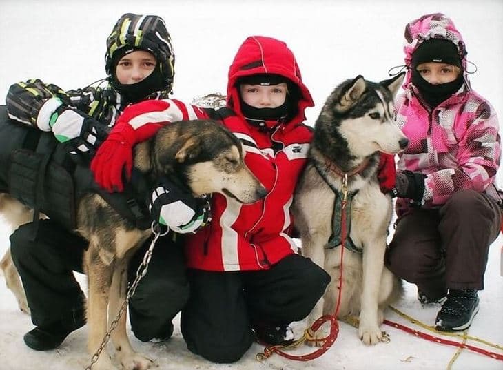 Mushing pro děti