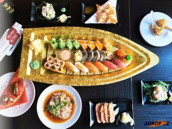Degustační Royal menu sushi pro 2 osoby: 5 chodů