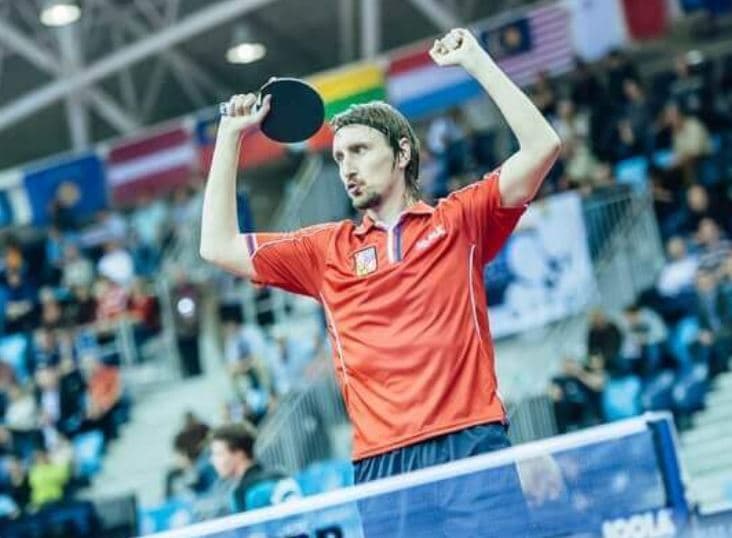 Stolní tenis s Dmitrijem Prokopcovem