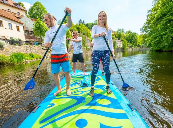 Adrenalin na big paddleboardu pro 6 osob