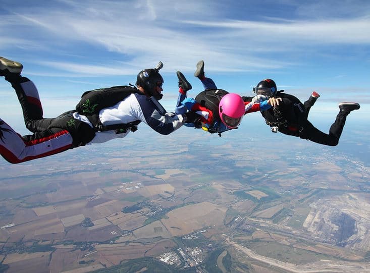 IAFF - Samostatný seskok z 4000m