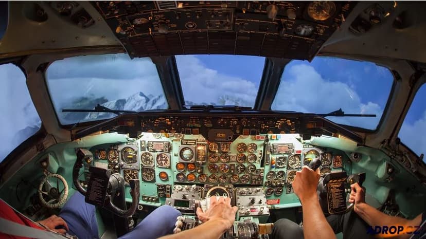Simulátor letadla Douglas DC-9