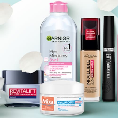 2+1 zdarma na Loréal, Garnier, Maybelline, Mixa