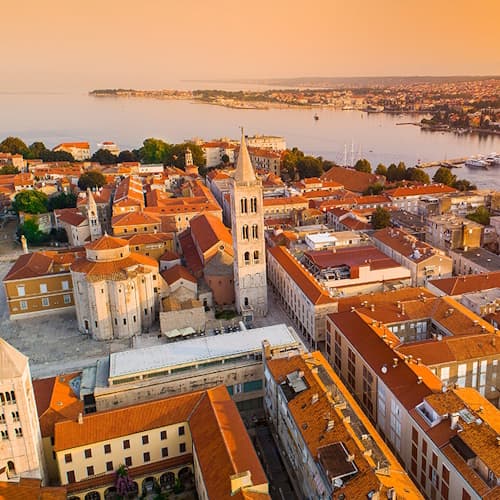 Zpáteční letenky Praha - Zadar