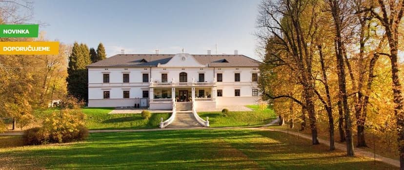 Noc na zámku Wichterle s tříchodovou večeří pro 2