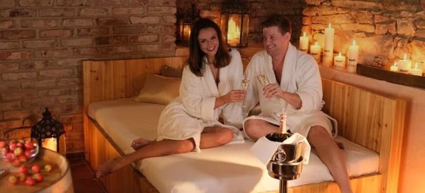 Privátní pivní wellness na zámku s večeří pro 2