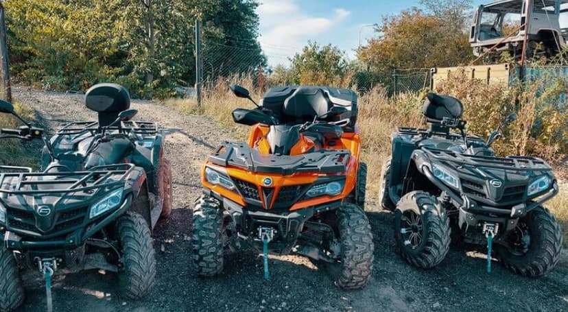 Offroad jízda na čtyřkolce