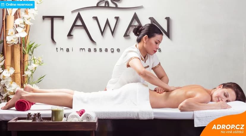 Relaxační thajská masáž arganovým olejem
