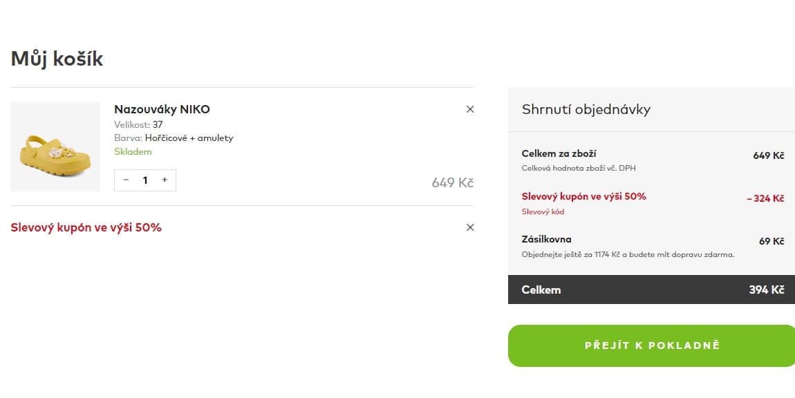 COQUI - sleva 50% na vše