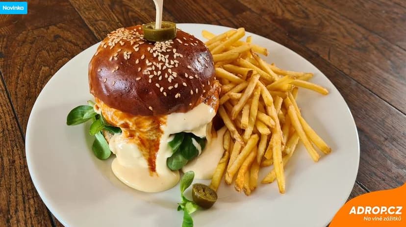 Burger menu s ochutnávkou piv