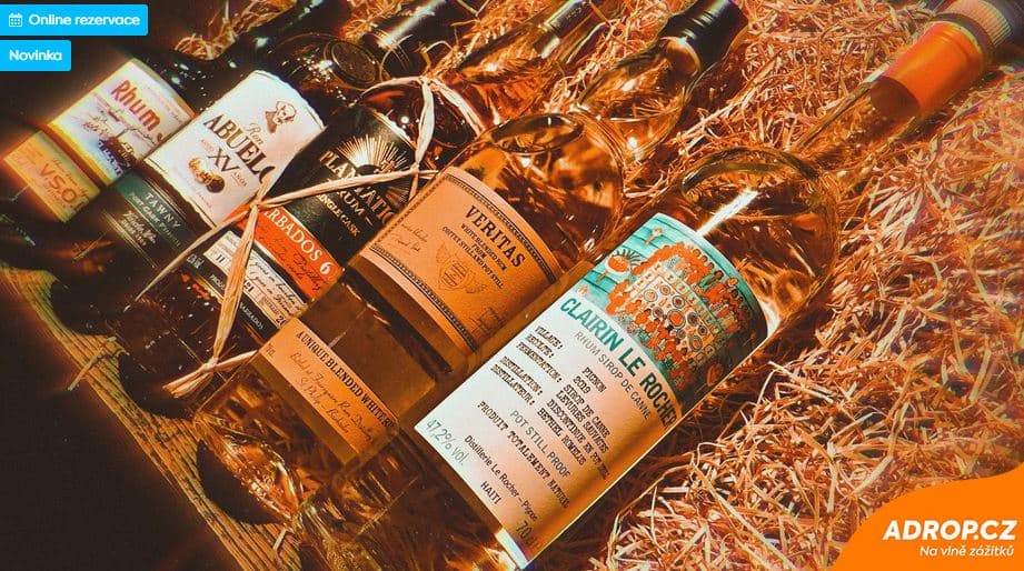 Degustace 6 rumů pro znalce a pokročilé