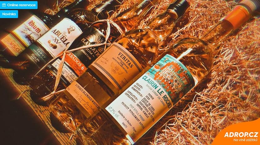 Degustace 6 rumů pro znalce a pokročilé