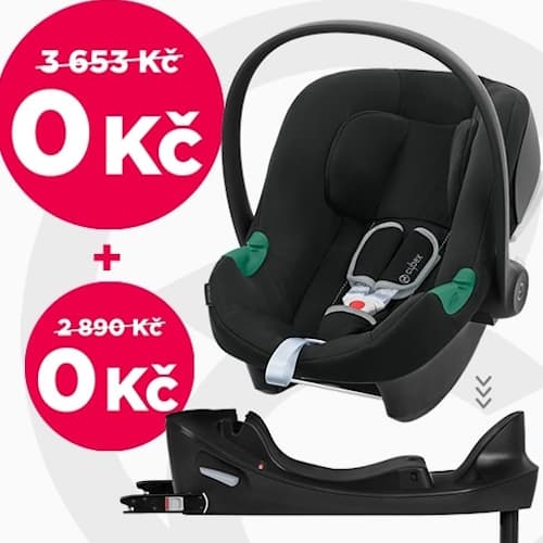 Autosedačka a Isofix základna zdarma