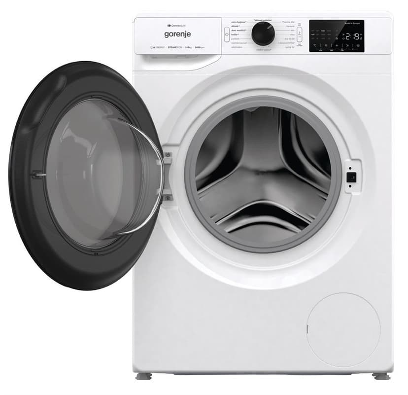 Parní pračka Gorenje 8kg, 1400ot., Wifi, 46,5cm