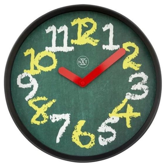 Nástěnné hodiny Nextime Chalkboard, 30 cm