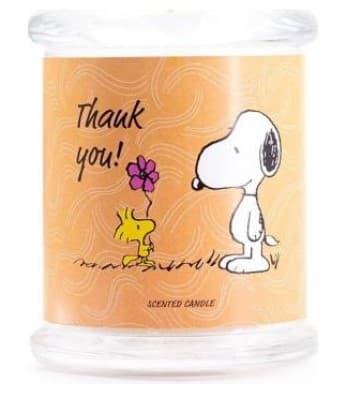 Svíčka Peanuts Thank you 250 g