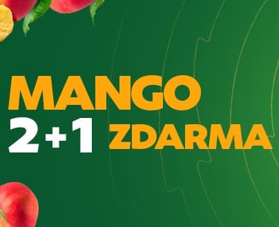 Akce 2+1 zdarma na Mango Exclusive 500gr