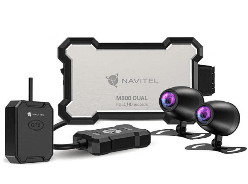 Dual kamera na motorky Navitel, FHD, Wifi