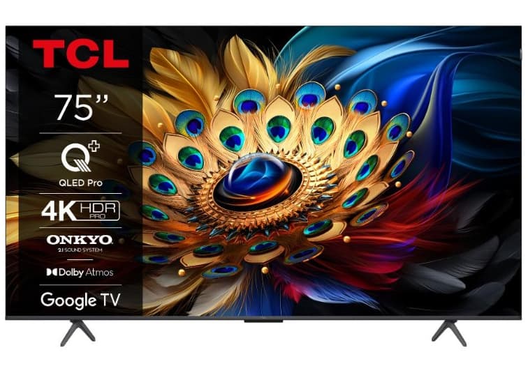 4K QLED Google TV, 189cm, TCL