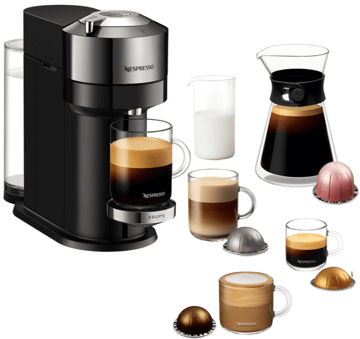 Kapslový kávovar Nespresso, BT, Wifi