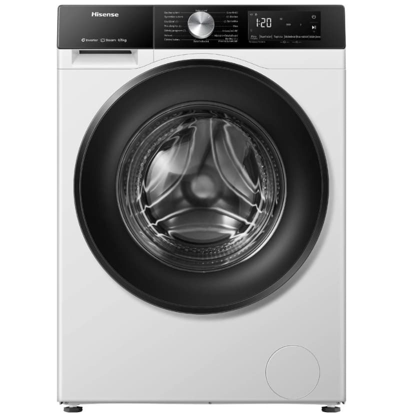 Pračka / Sušička Hisense 8/5kg, 1400ot., pára