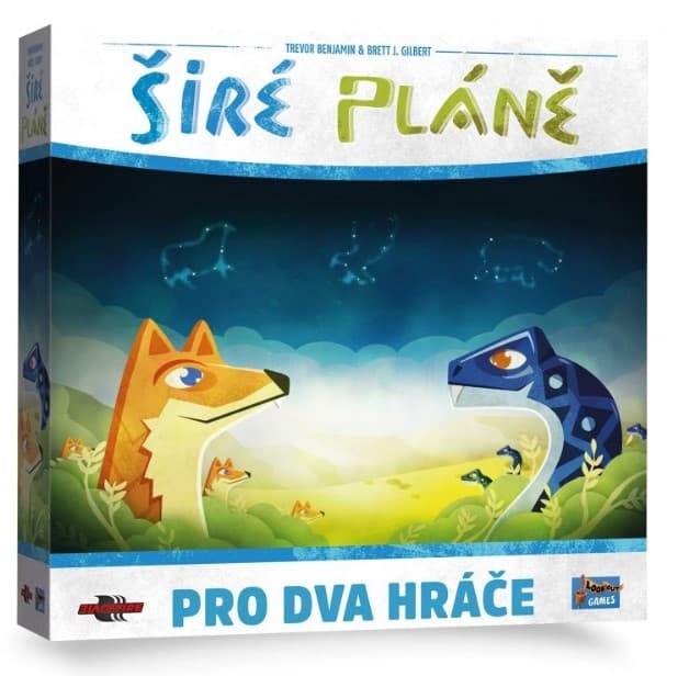 Desková hra Širé pláně pro dva hráče