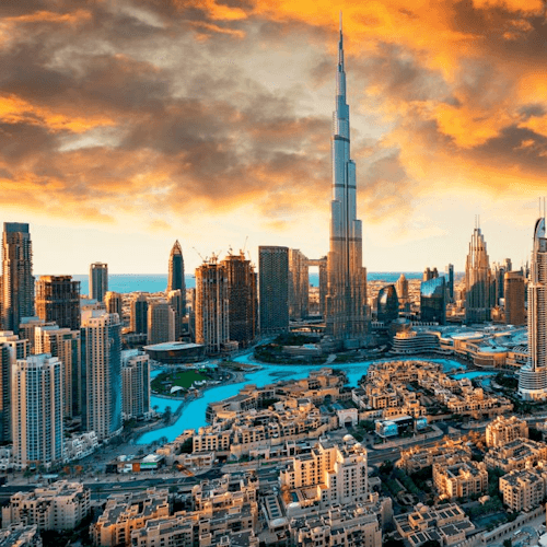 Zpáteční letenky Praha - Dubaj