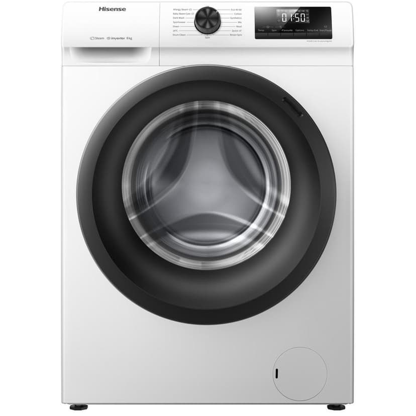 Úzká parní pračka Hisense 6kg, 1200ot., A