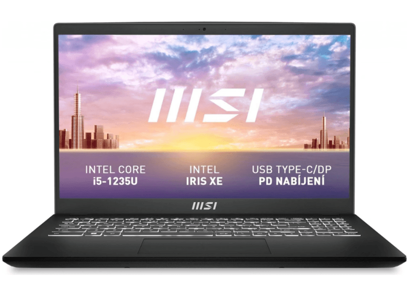 MSI i5 4,4GHz, 16GB RAM, 15,6", 1,7kg