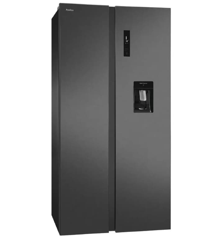 Americká lednice Amica, led, voda, 177cm
