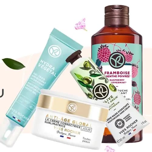 Akce 2+1 zdarma na Yves Rocher