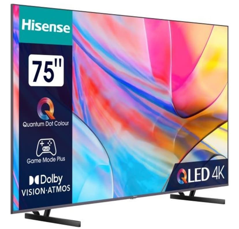 4K QLED Smart TV, Atmos, 191cm, Hisense