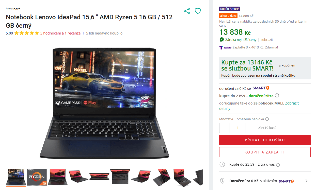 Lenovo, 4,2GHz, 16GB RAM, Nvidia 4GB