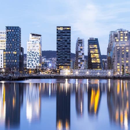 Zpáteční letenky Praha - Oslo