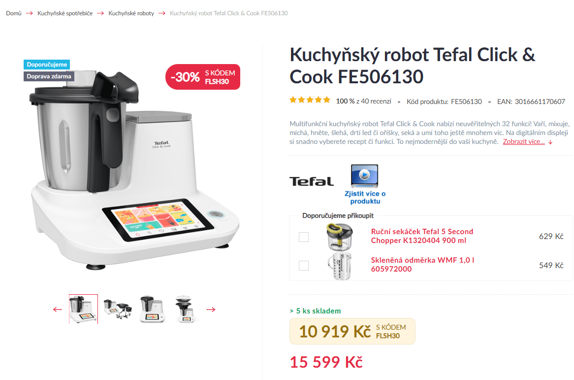 Multifunkční varný robot Tefal