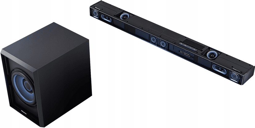 Soundbar 3.1.2 Hisense 420W, Atmos, subwoofer