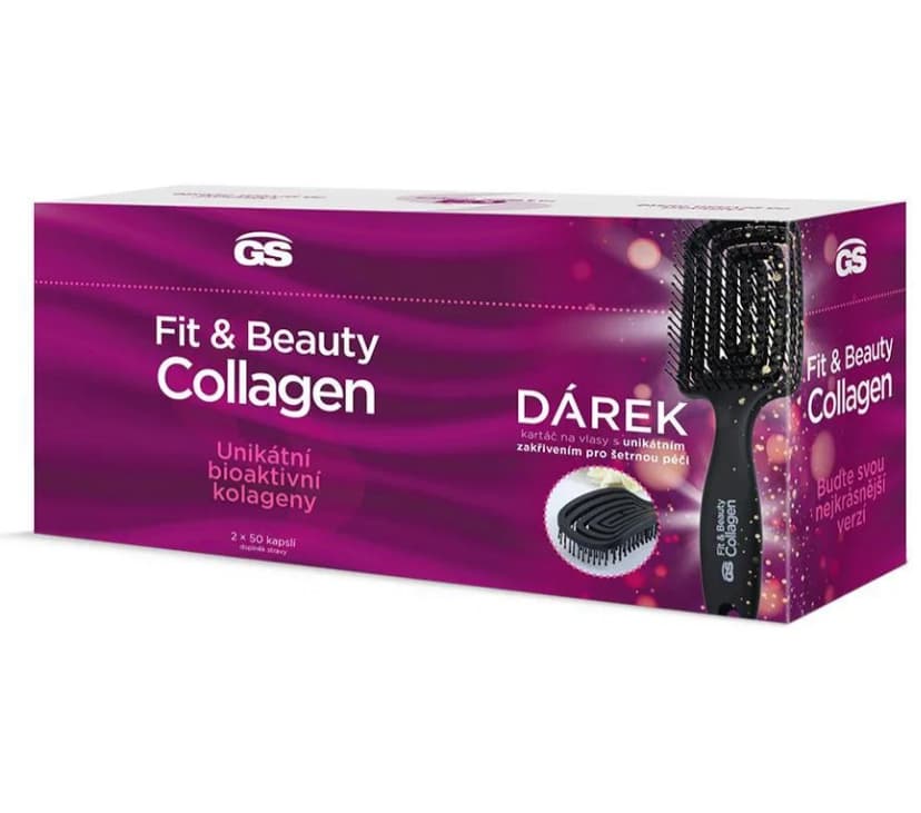 GS Fit&Beauty Collagen, 50 + 50 kapslí