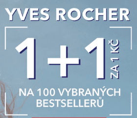 Yves Rocher - 1+1 zdarma na bestsellery