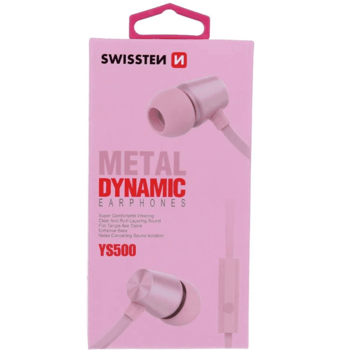 Sluchátka Swissten Earbuds