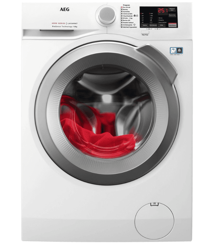 Parní pračka AEG 8kg, 1400ot., A